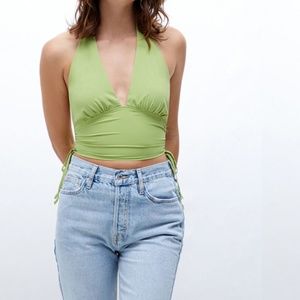 NWT! - PacSun Green Halter Top